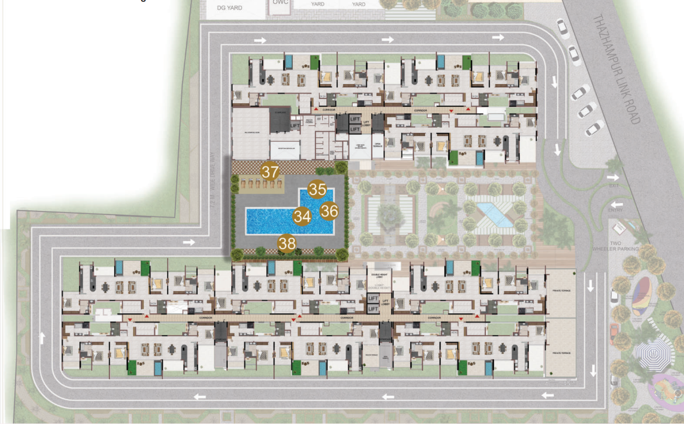4 BHK Floor Plan